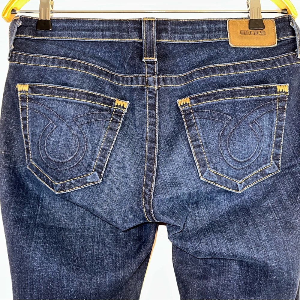 Big Star Vintage Women's 28R Remy Boot Stretch Low Rise Rossi Jean